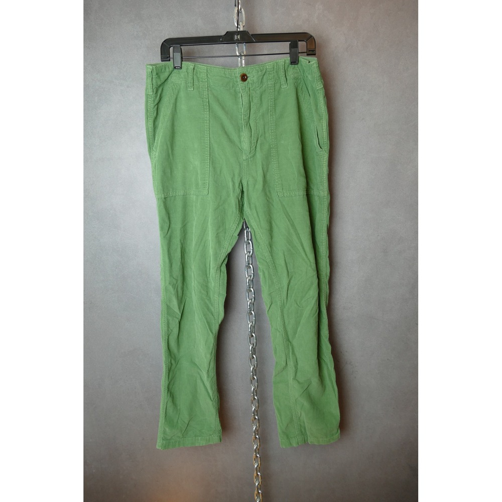Outerknown Corduroy Pants Green Utility Style Men‎ Size 33x31